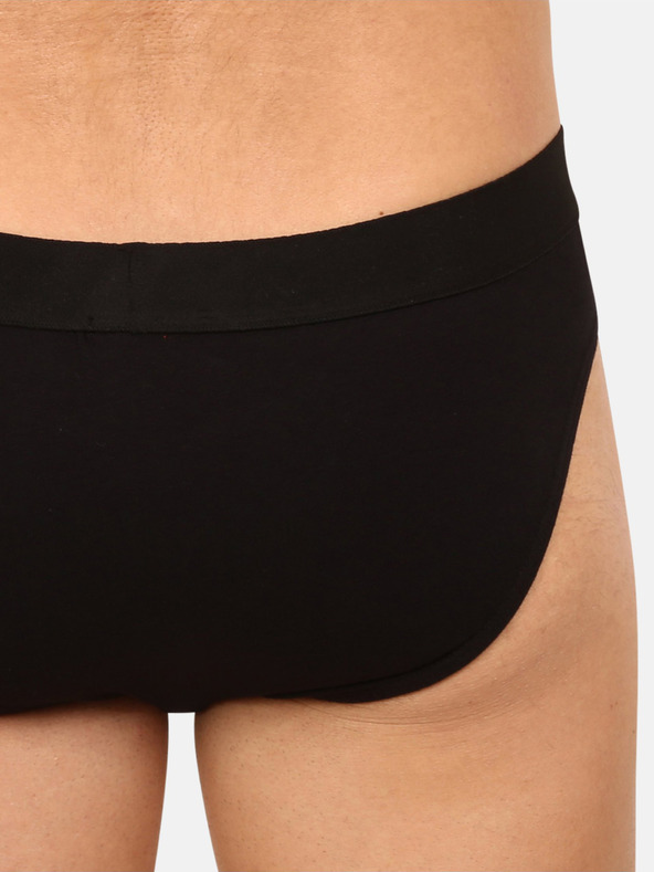 Nedeto Set de cinci chiloți negri pentru bărbați Nedeto