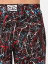 Styx Pantaloni de pijama cu model Styx Jáchym roșii și negri pentru bărbați