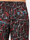 Styx Pantaloni de pijama cu model Styx Jáchym roșii și negri pentru bărbați