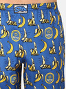Styx Pantaloni de pijama cu model Styx galbeni și albaștri pentru bărbați