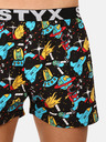 Styx Set de trei pantaloni scurți pentru bărbați cu model în roz închis, alb și negru Styx art