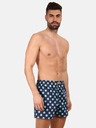Styx Pantaloni scurți bărbătești albastru închis cu buline Styx premium art