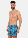 Styx Pantaloni scurți pentru bărbați cu model albastru Styx premium art Muzică