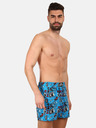 Styx Pantaloni scurți pentru bărbați cu model albastru Styx premium art Muzică