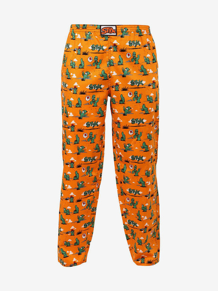 Styx Sleepwear cu model pentru bărbați portocaliu Styx Cactus