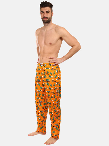 Styx Sleepwear cu model pentru bărbați portocaliu Styx Cactus