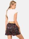 Styx Pantaloni scurți de somn cu model pentru femei roșii și negri Styx Jáchym