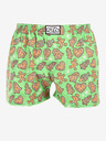 Styx Pantaloni scurți de Crăciun verde deschis pentru bărbați Styx Christmas Gingerbread