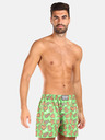 Styx Pantaloni scurți de Crăciun verde deschis pentru bărbați Styx Christmas Gingerbread
