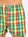 Styx Pantaloni scurți în carouri galbeni și verzi pentru bărbați Styx