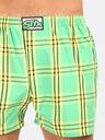 Styx Pantaloni scurți în carouri verde deschis pentru bărbați Styx
