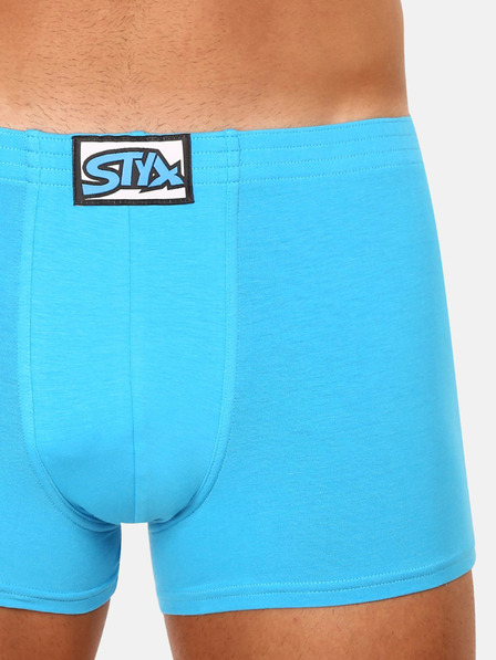 Styx Pantaloni scurți boxeri bărbați albastru deschis Styx