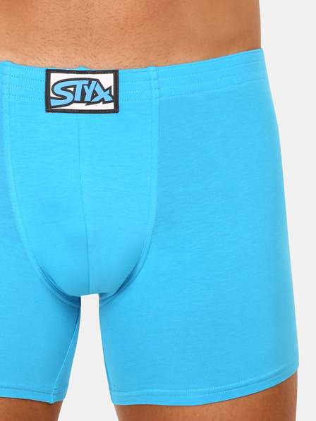 Styx Pantaloni scurți boxeri bărbați albastru deschis Styx