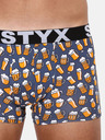 Styx Boxeri cu model Styx Beer galbeni și gri pentru bărbați