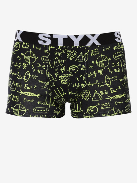 Styx Boxeri bărbătești galbeni și negri Styx Physics