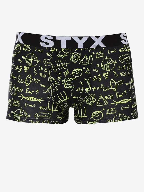 Styx Boxeri bărbătești galbeni și negri Styx Physics