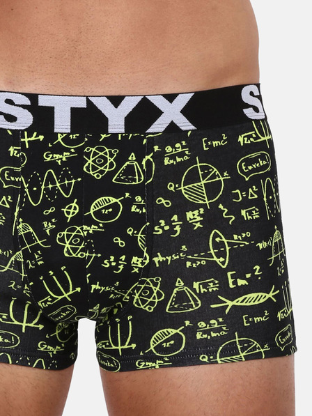 Styx Boxeri bărbătești galbeni și negri Styx Physics