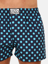 Styx Pantaloni scurți cu buline pentru bărbați, albastru închis Styx
