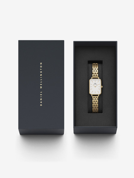 Daniel Wellington Ceas de damă din aur Ceas Daniel Wellington QUADRO