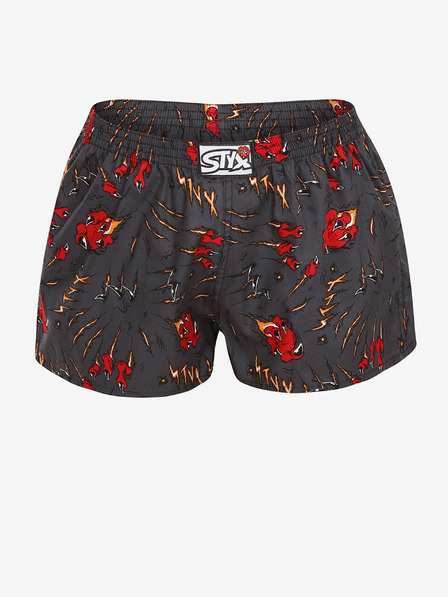 Styx Pantaloni scurți negri pentru femei Styx art Gheare