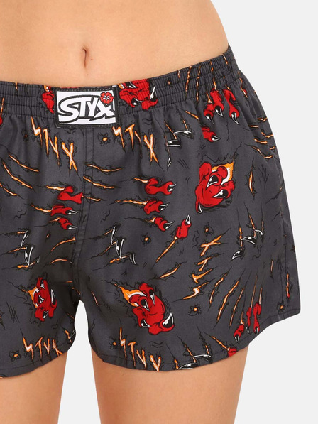 Styx Pantaloni scurți negri pentru femei Styx art Gheare