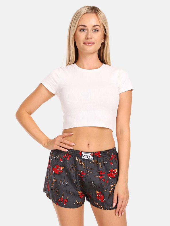 Styx Pantaloni scurți negri pentru femei Styx art Gheare