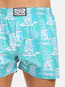Styx Pantaloni scurți bărbați turcoaz Styx art Cuburi de gheață