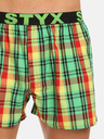 Styx Pantaloni scurți în carouri roșii și verzi Styx pentru bărbați