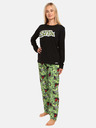 Styx Pijama Styx Zombie pentru femei, negru și verde