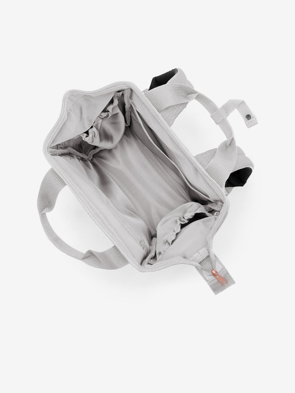 Reisenthel Gri deschis brindle 2in1 Reisenthel Allrounder R Twist Sky rose rucsac și geantă