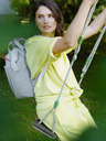 Reisenthel Gri deschis brindle 2in1 Reisenthel Allrounder R Twist Sky rose rucsac și geantă