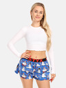 Styx Pantaloni scurți pentru femei Styx art sports rubber Oameni de zăpadă de Crăciun