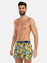 Styx Pantaloni scurți cu model Styx Exploze albastru și galben pentru bărbați