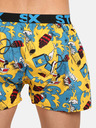 Styx Pantaloni scurți cu model Styx Exploze albastru și galben pentru bărbați