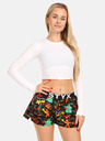 Styx Pantaloni scurți de somn cu model pentru femei verzi și negri Styx Christmas ornaments
