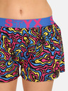 Styx Roz și albastru Pantaloni scurți de somn cu model pentru femei Styx Ciuperci