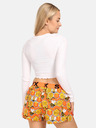 Styx Pantaloni scurți de dormit cu motive portocalii pentru femei Styx Bees