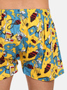 Styx Pantaloni scurți de somn pentru bărbați Styx art explode albastru și galben