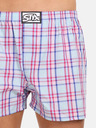 Styx Pantaloni scurți în carouri Styx pentru bărbați, albaștri și roz