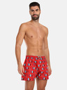 Styx Set de trei pantaloni scurți cu model pentru bărbați în verde, roșu și negru STYX