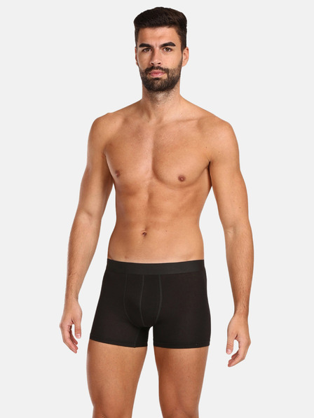 Nedeto Set de trei boxeri pentru bărbați în negru Nedeto