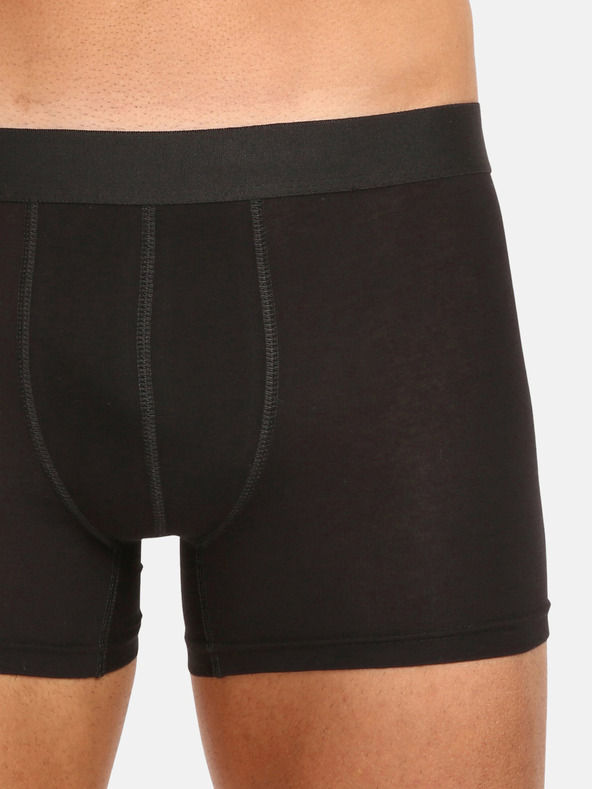 Nedeto Set de trei boxeri pentru bărbați în negru Nedeto