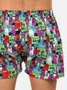Styx Set de trei pantaloni scurți cu model pentru bărbați, în negru, violet și roșu STYX