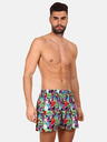 Styx Set de trei pantaloni scurți cu model pentru bărbați, în negru, violet și roșu STYX