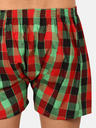 Styx Set de trei pantaloni scurți în carouri pentru bărbați, în roșu, galben și verde STYX