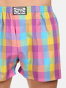 Styx Set de trei pantaloni scurți bărbătești Styx cu elastic clasic multicolori