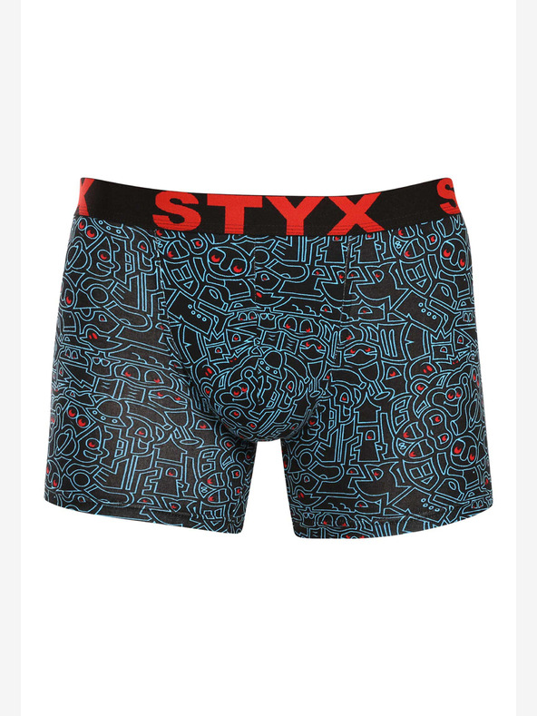 Styx Boxeri bărbați Styx lungi art sports rubber doodle (U1256/2)