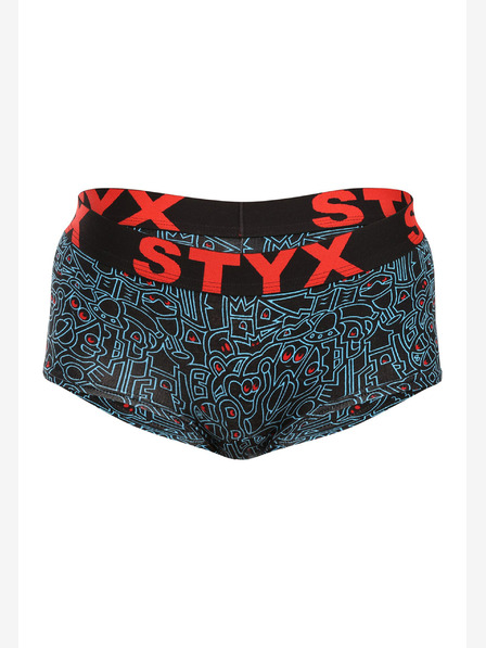 Styx Chiloți pentru femei Styx art cu picior doodle