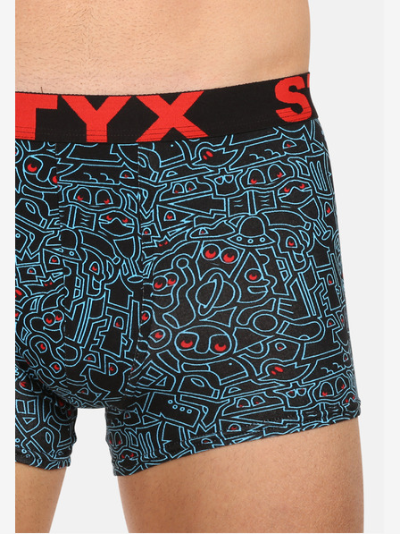 Styx Boxeri bărbați Styx boxeri Styx art sport cauciuc doodle (G1256/2)