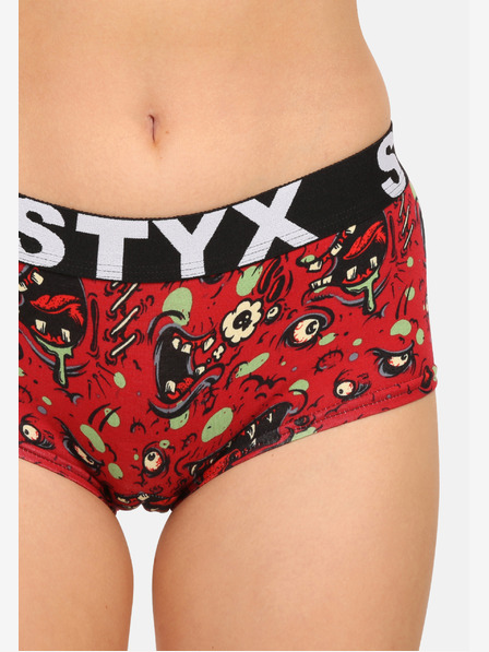 Styx Chiloți pentru femei Styx art cu picior de zombi